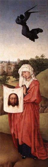 WEYDEN, Rogier van der Crucifixion Triptych china oil painting image